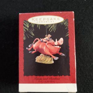 Hallmark Ornament - The Lion King - Pumbaa & Timon